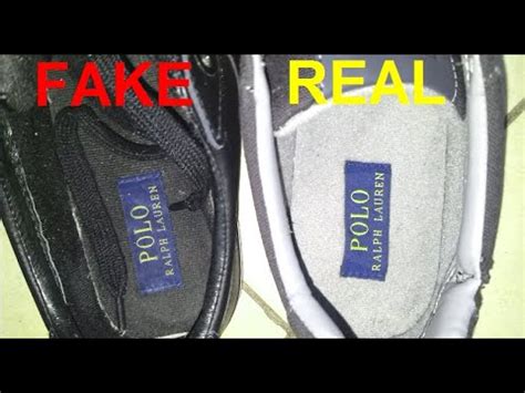 how to spot fake ralph lauren shoes|ralph lauren identification.